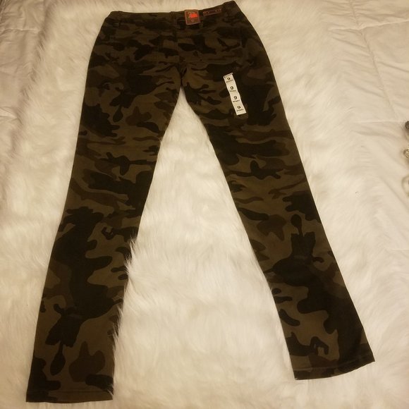 ROX DENIM DARK CAMOUFLAGE SKINNY'S - Picture 5 of 5